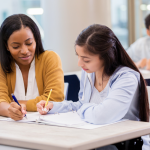 teens with autism getting academic help